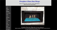 Desktop Screenshot of fireplaceglasssandiego.com